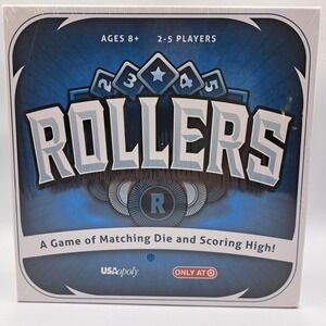 USAopoly Rollers Dice Game Brand New in Factory Sealed Box